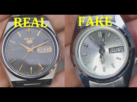 how to detect fake seiko watches|authentic seiko watch.